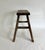 Rustic Black Farmhouse Elm Stool For Sale - Image 4 of 6