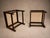 Mid-Century Modern Pair of Brazilian Modern Stools in Rosewood, Cane, and Olive Mohair Cushions — Liceu De Artes, 1960s For Sale - Image 3 of 18