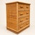 1960s Vintage Bohemian-Style Woven Rattan and Cane Chest of Drawers, 1960s For Sale - Image 5 of 9