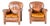 Art Deco French Leather Armchairs 1920s, Set of 2 For Sale