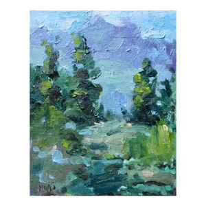 Desertscapes Sierra Nevada Oil Painting Landscape