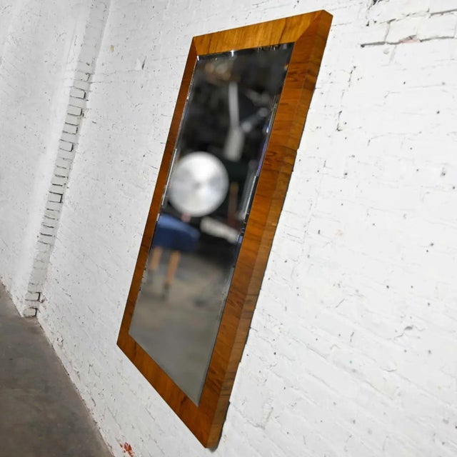 Vintage Modern Rosewood Large Mirror by Milo Baughman for Thayer Coggin For Sale - Image 6 of 13