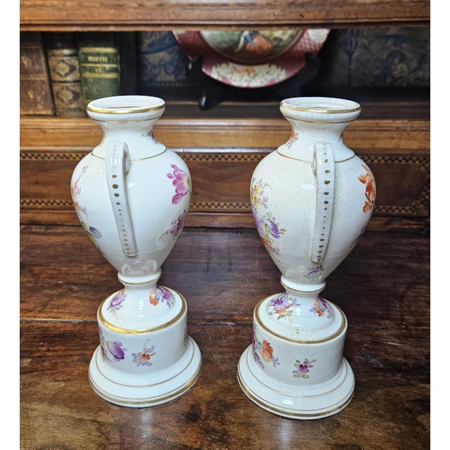 Late 19th Century Late 19th Century Pair of Grossbaum Urns For Sale - Image 5 of 13
