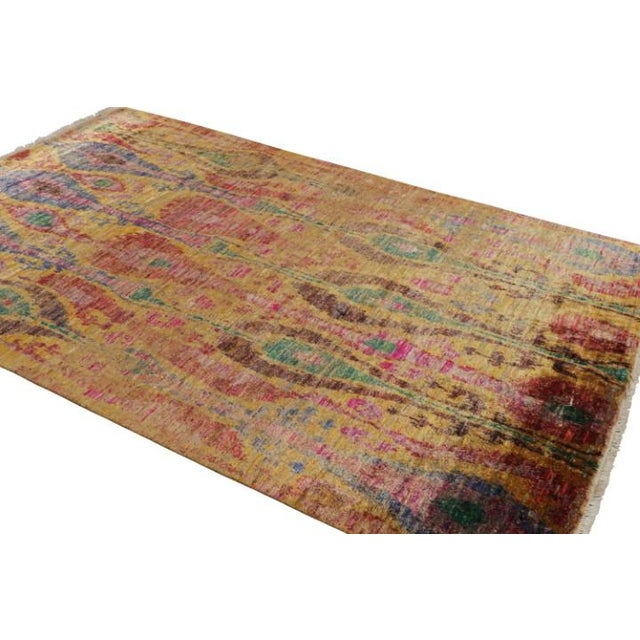 2010s Rug & Kilim’s Modern Classics Rug With Polychromatic Ikats Patterns For Sale - Image 5 of 8