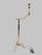 Elegant austrian art deco floor lamp attributed to hugo gorge for j. T. Kalmar, vienna, circa 1930s. Crafted in brass with...