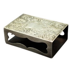 Circa 1900 American Sterling Silver Matchbox Case Made for Tiffany