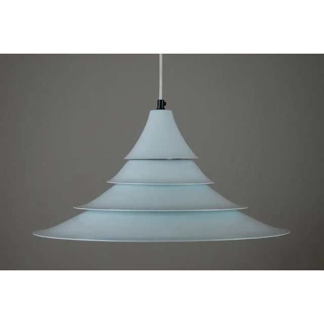 Pagode Pendant Lamp by Ricardoni for Nordisk Solar, Denmark, 1980s For Sale - Image 4 of 9