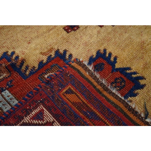 Antique Afshar Rug 3'10'' x 4'8''.
