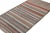 Rug & Kilim 1950s Vintage Shahsavan Persian Kilim in Gray and Red Stripes, From Rug & Kilim For Sale - Image 4 of 8