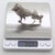 Vintage Italian Handmade Genuine Silver Collie Dog Large Figurine Sculpture For Sale - Image 9 of 10