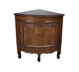 Louis XV Style Oak Cabinet, Early 19th Century