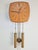 Wood Mid-Century Wall Clock in Teak and Brass from Wuba, 1960s For Sale - Image 7 of 7