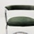 Mid-Century Modern Green Velvet Dining Table Armchairs by Giotto Stoppino, Italy, 1970s For Sale - Image 9 of 18