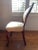 Victorian Early 20th Century Mahogany Ocasional Side Chair For Sale - Image 3 of 4