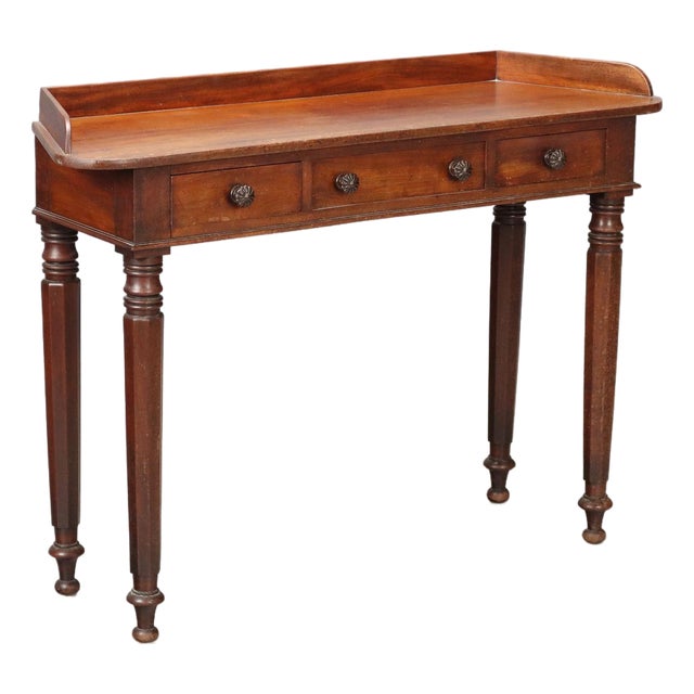 Writing Desk in Walnut For Sale