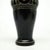 Antique Art Nouveau Vase with Glass, 1900s For Sale - Image 4 of 6