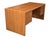 1960s Scandinavian Modern Teak Executive Desk With Floating Pedestal Design For Sale - Image 13 of 17