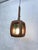 Mid-Century Modern Pendant Lamp in Teak and Glass attributed to AB Stilarmatur, Tranås, Sweden, 1960s For Sale - Image 3 of 12