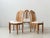 1980s Vintage Dining Chairs with Viennese Caning from Lübke, 1980s, Set of 6 For Sale - Image 5 of 18