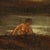 Italian School Artist, Landscape Painting with Buildings and Bathers, 18th Century, Oil Painting on Canvas, Framed For Sale - Image 4 of 13