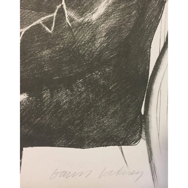 The Print Collector(Portrait of Felix Mann) - 1960s - David Hockney - Lithograph 1969 For Sale - Image 3 of 5