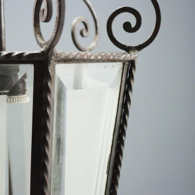 Truncated Pyramid Hexagonal Lanterns For Sale - Image 9 of 11