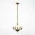 French Vintage French, Bronze, Petite Chandelier For Sale - Image 3 of 9