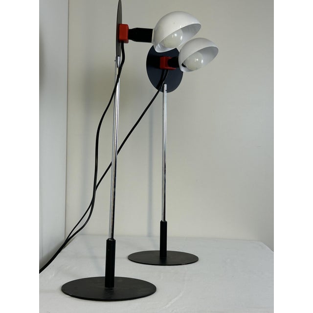 Table Lamps from Ibis, 1980s, Set of 2 For Sale - Image 4 of 9