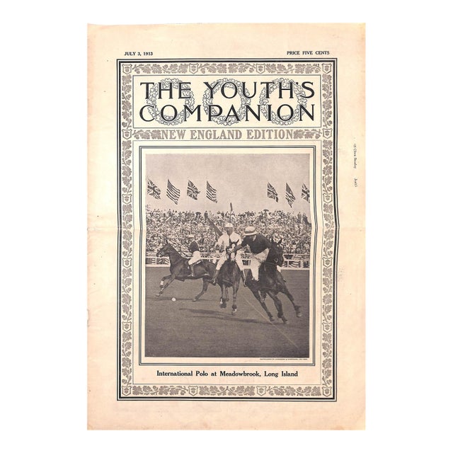 International Polo at Meadowbrook, Long Island July 3-1913 For Sale