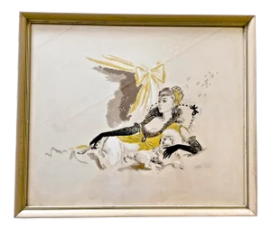 Original Alex Ross Fashion Illustration