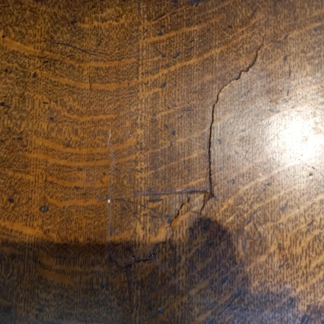 Antique Drop Leaf Joint Stool, 1700s For Sale - Image 5 of 13