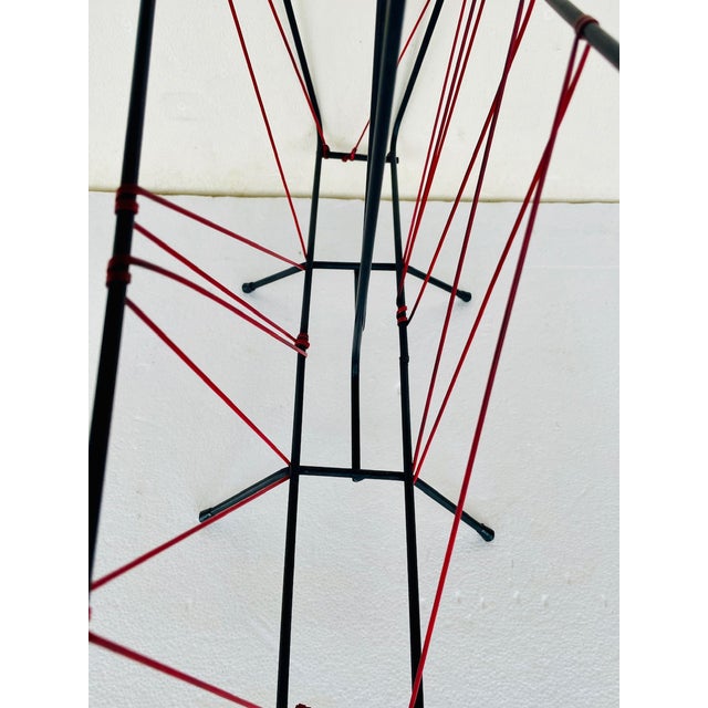Vintage Metal Magazine Rack, 1950s For Sale - Image 14 of 18