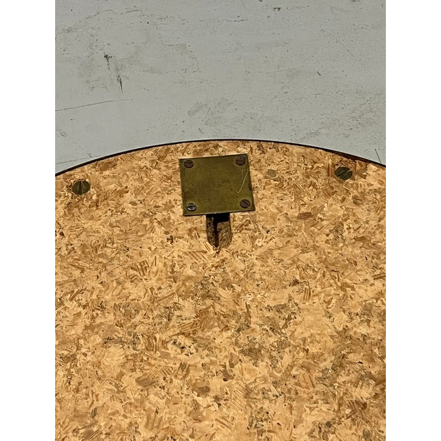 Metal Brass Porthole Wall Mirror from Deutsche Werkstatten, 1950s For Sale - Image 7 of 11