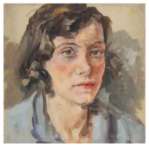 Francesco Settimj, Portrait, Oil Painting, 1930s