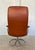 Vintage Cognac Leather Ekornes Stressless Reclining Lounge Chair & Stool 1960,s For Sale - Image 15 of 18
