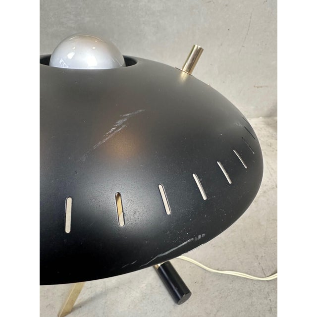 Metal Vintage Table Lamp by Louis Kalff for Philips, 1950s For Sale - Image 7 of 13