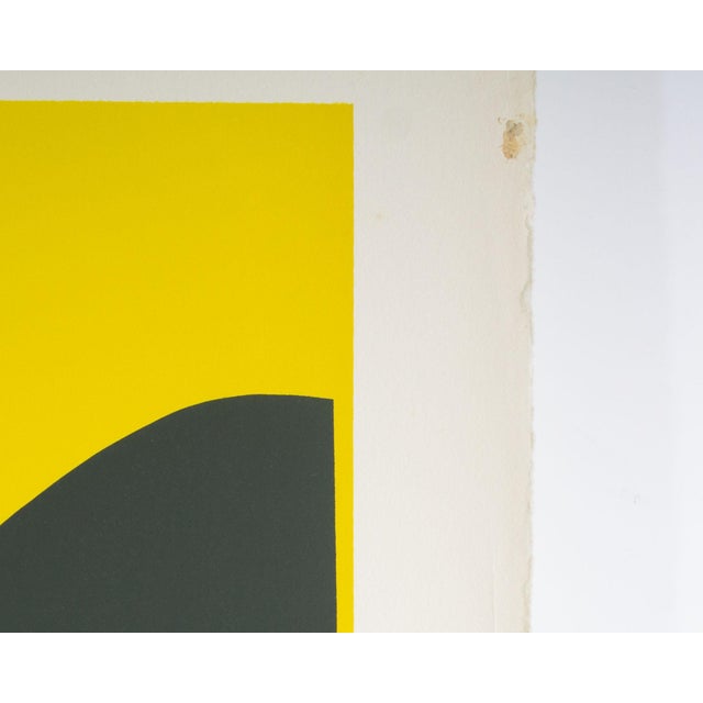 1973 Structure Series Artist’s Proof Serigraph by Harry Hilson For Sale - Image 9 of 10