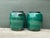 Vintage Green Glazed Earthenware Vessels - A Pair For Sale - Image 16 of 18
