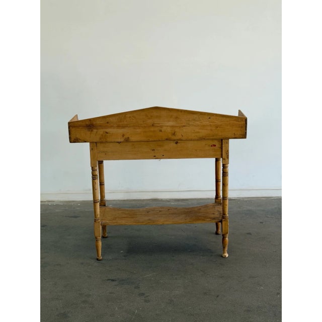 1940s Pine Console For Sale - Image 11 of 18