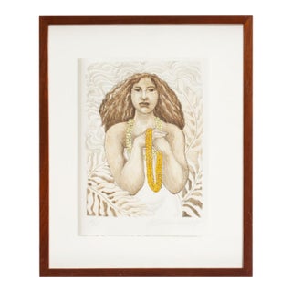 Limited Edition Lithograph by Yvonne Cheng For Sale