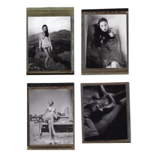 Renée Jacobs, Female Nudes, Original Signed Polaroid Countertypes, Set of 4 For Sale