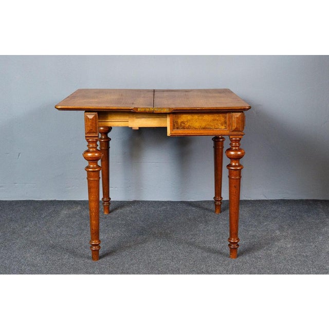 Vintage Brown Console Table For Sale - Image 13 of 18