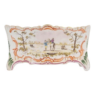 Bouquetière Vase in Porcelain, 18th Century For Sale