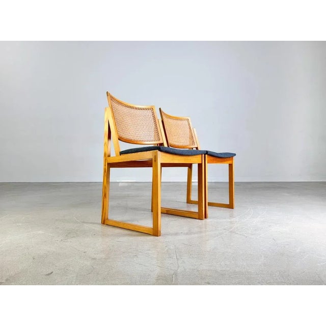 Søborg Møbelfabrik Set of Chairs by Kai Lyngfeldt Larsen for Søborg Møbelfabrik For Sale - Image 4 of 11