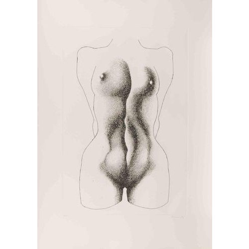 Etching realized by Giacomo Porzano in 1972. Hand signed and numbered in pencil. Edition of 100 in arab numbers and 20 in...