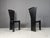 Black Postmodern Dining Chairs attributed to Pietro Costantini, 1980s, Set of 6 For Sale - Image 8 of 12