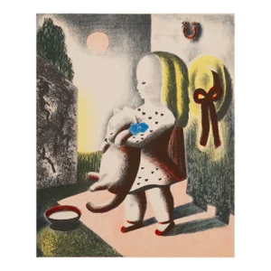 'Anabel & Millicent' by Nura Ulreich, Art Deco, Woman Artist, Art Institute of Chicago, Art Students League, Paris, Salon d'Automne