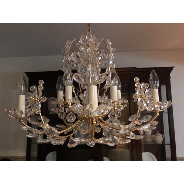 Vintage Schonbek Swarovski Crystal Primrose Chandelier Chairish