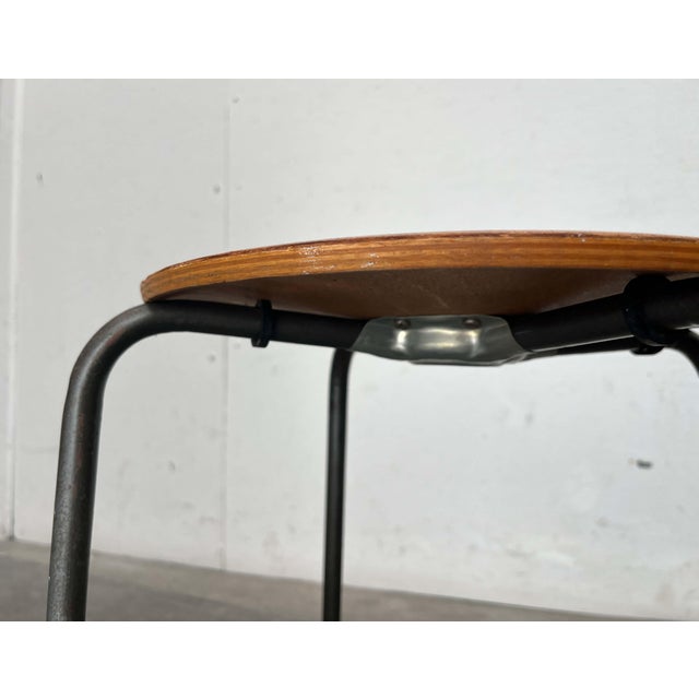 Mid-Century Modern Danish Teak Stool, 1960s For Sale - Image 6 of 18