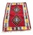 1980 Turkish Red Geometric Oushak Kilim For Sale